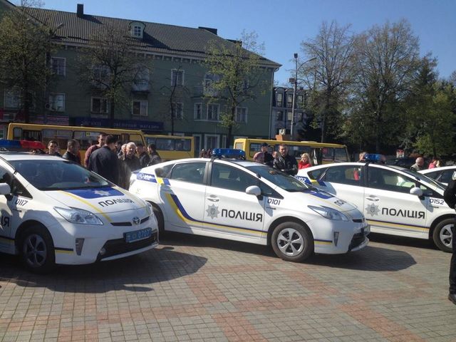 В Ровно стартовала работа новой полиции. Фото: В.Мыколайчук