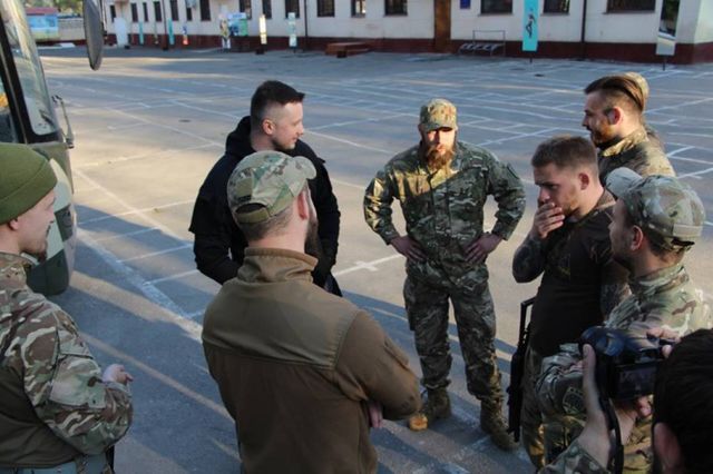В Одессу уже прибыли по меньшей мере 300 бойцов полка "Азов", фото УП