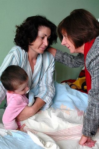 Больница. Жена президента предлагает остаться в Польше. Фото Gazeta Wyborcza