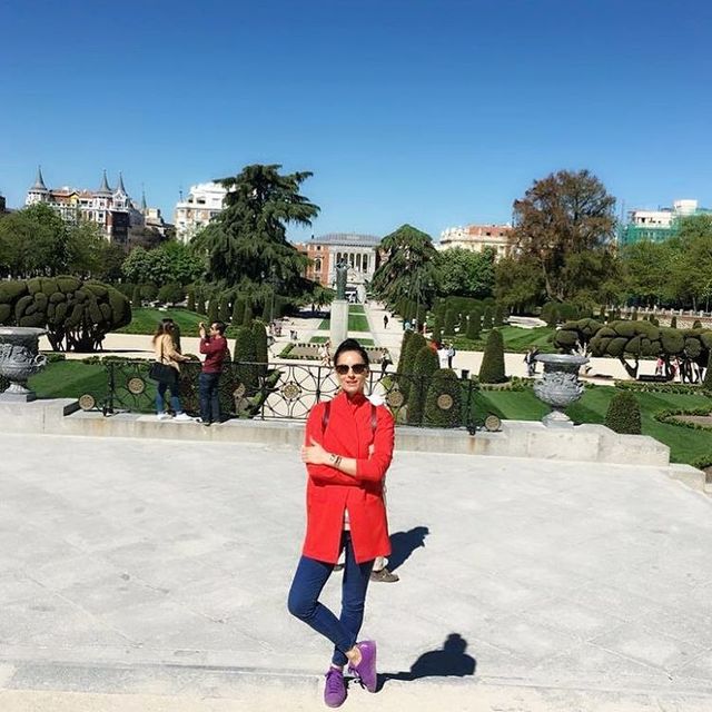 Маша Ефросинина в Мадриде Фото: Instagram