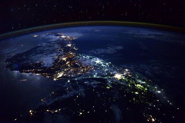 Центральна Америка. Фото: NASA