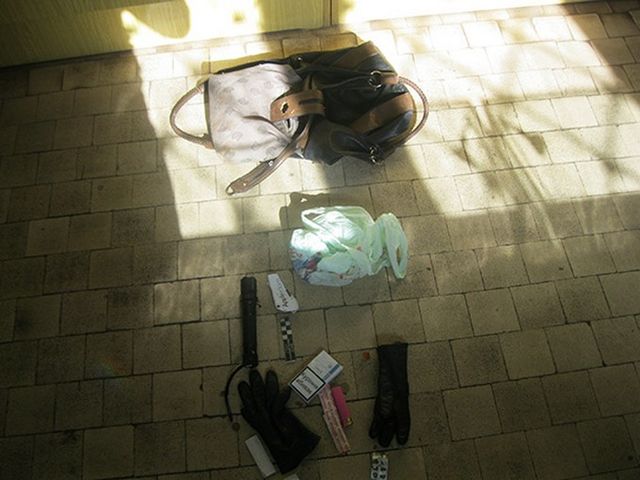 Женщина задержана при попытке ограбления. Фото:Фото: od.npu.gov.ua