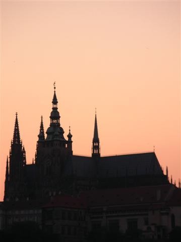 Вечерняя Прага. Фото Е.Токарчук
