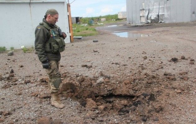 <p>Обстріляні околиці Авдіївки&nbsp;фото: facebook.com/GeneralStaff.ua</p>