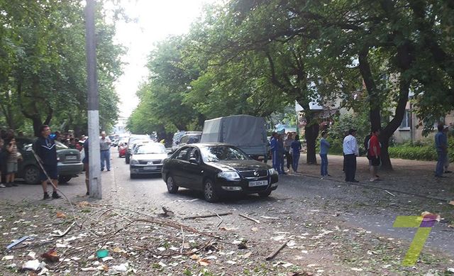 Взрыв в Одессе.Фото 7 канал