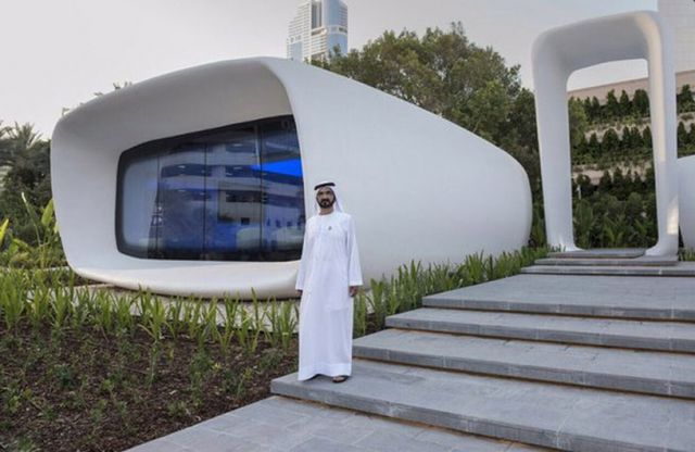 <p>У Дубаї відкрилася перша в світі будівля, надрукована на 3D-принтері, фото emirates247.com</p>
