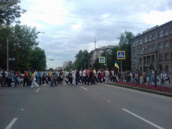 В Харькове митингуют. Фото: соцсети
