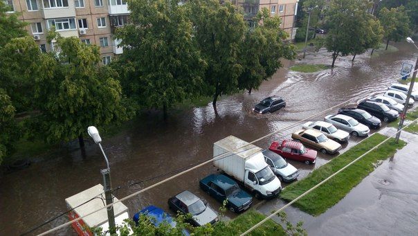Непогода в Харькове. Фото: соцсети