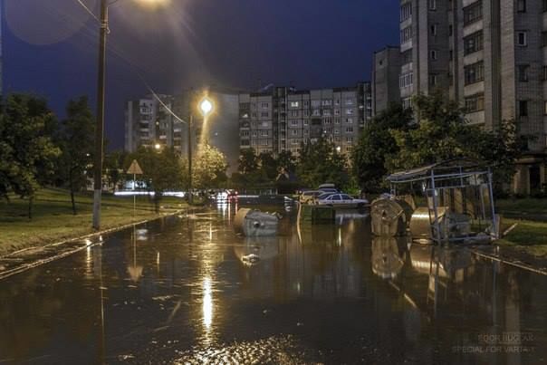 Потоп среди города. Фото: facebook.com
