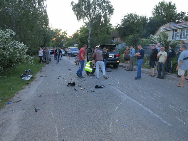 Мотоциклист погиб. Фото А. Ракитин