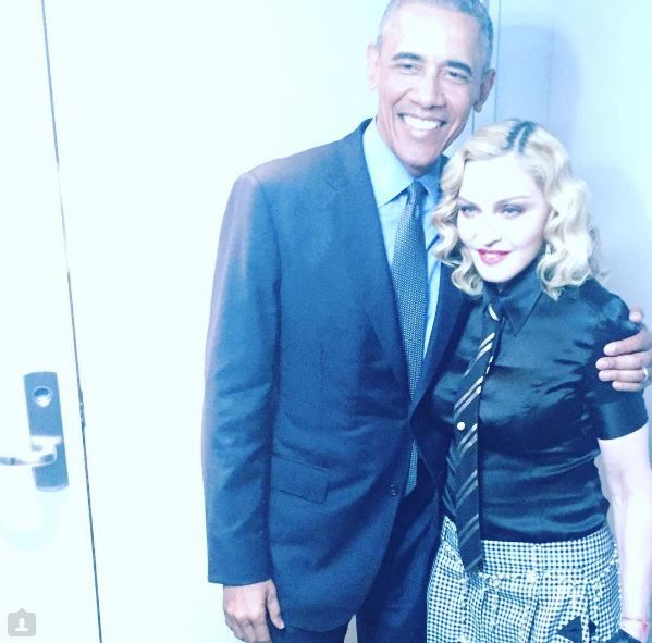 Мадонна и Обама примут участие в шоу. Фото: instagram.com/madonna