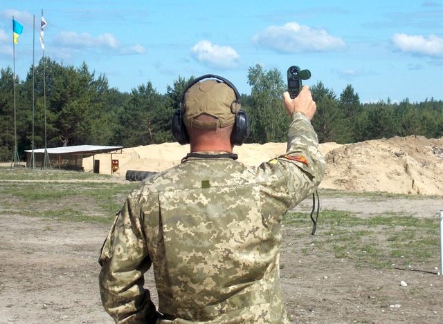 Учения снайперов. Фото: mil.gov.ua