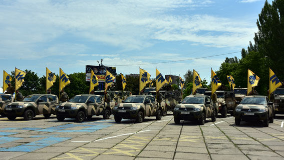 Мариуполь отметил годовщину освобождения. Фото: полиция