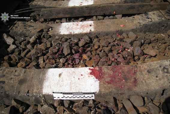 мужчина выбрал смерть под колесами поезда. Фото: rv.npu.gov.ua.