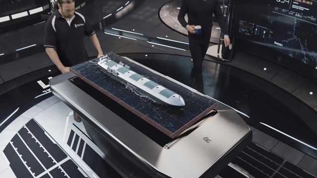 Rolls-Royce представила концепт роботизированного грузового корабля будущего