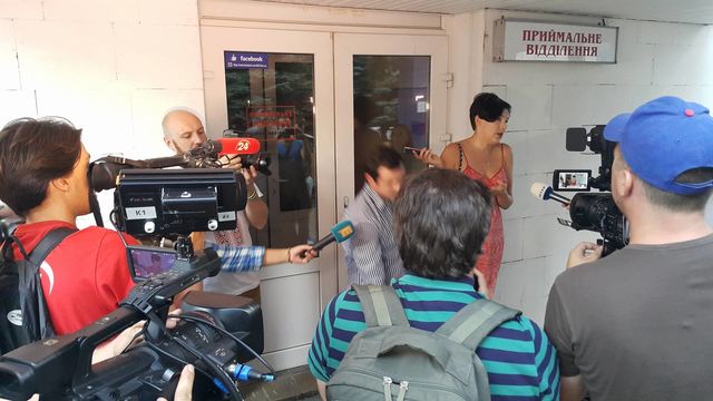 Виновника резонансного ДТП Федорко тщательно скрывают от прессы в родной железнодорожной больнице, фото Влад Антонов