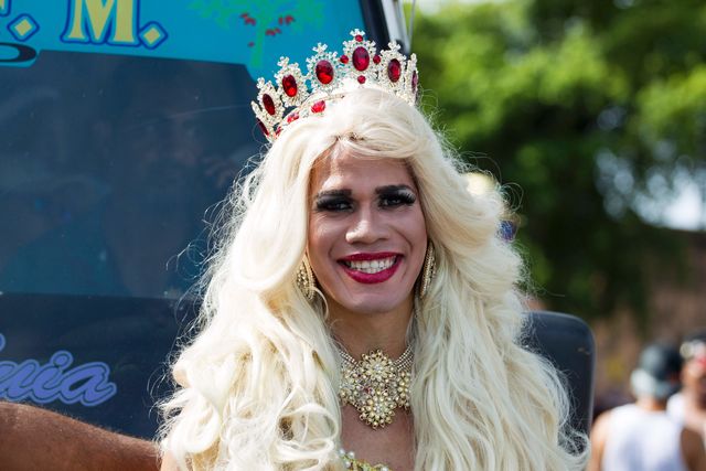 Германии в городе Кельн состоялся самый большой в мире гей-парад, который здесь прошел уже 25 год подряд. Фото: AFP