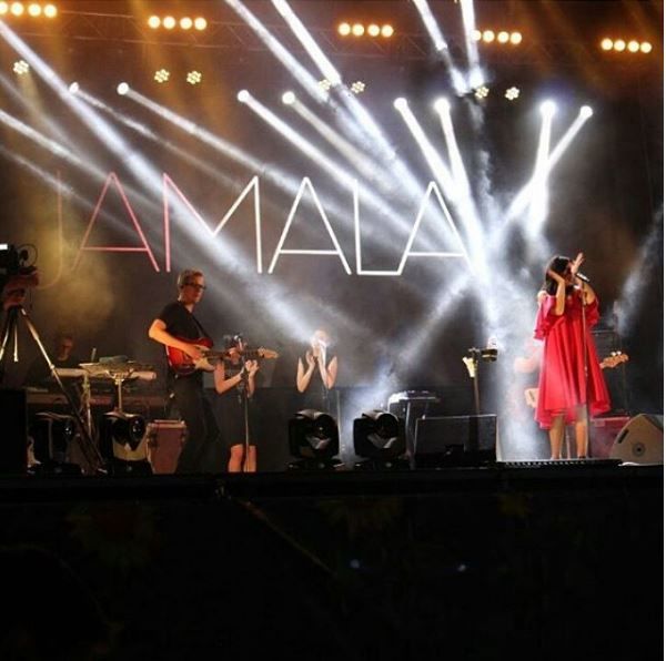 Джамала спела в Краматорске. Фото: instagram.com/eurovision.ua