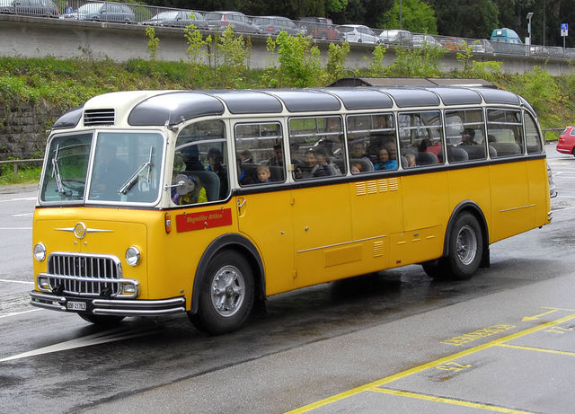 Franz Brozincevic Wetzikon (FBW) — существовавший в 1922—1985 годах производитель грузовиков и автобусов. На снимке до сих пор достаточно распространённый в Швейцарии автобус FBW C40U (1958).