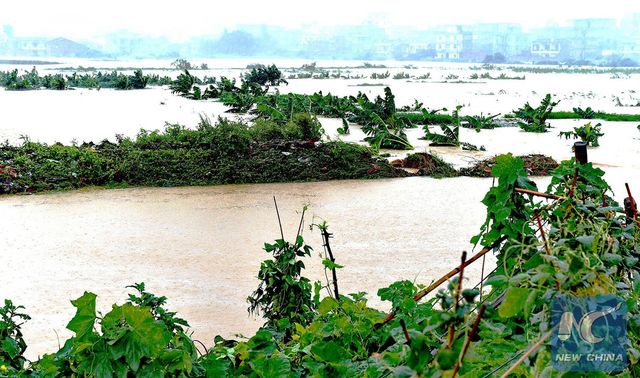 Последствия тайфуна. Фото: twitter.com/cctvnews, twitter.com/PDChina