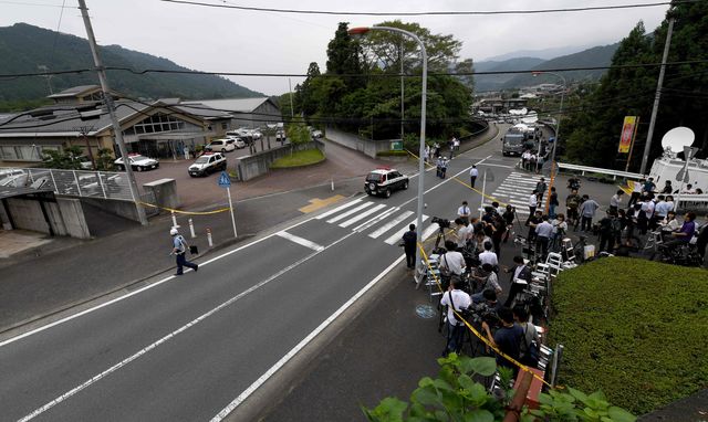 После резни в японском пансионате число жертв выросло до 19 человек, фото AFP