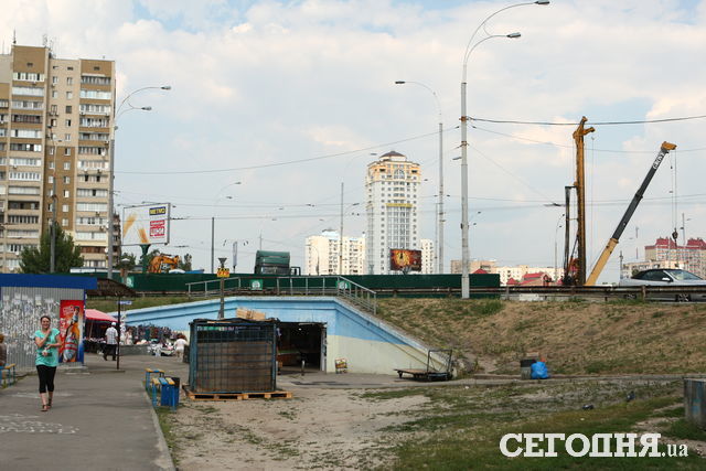 Стройка возмутила киевлян | Фото: Анатолий Бойко