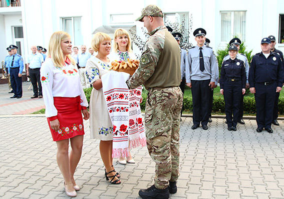 Бойцы вернулись домой. Фото: npu.gov.ua