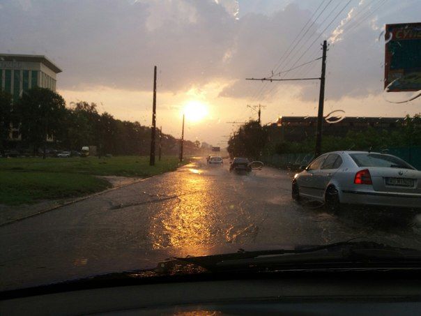 Харьков потрепала непогода. Фото: соцсети
