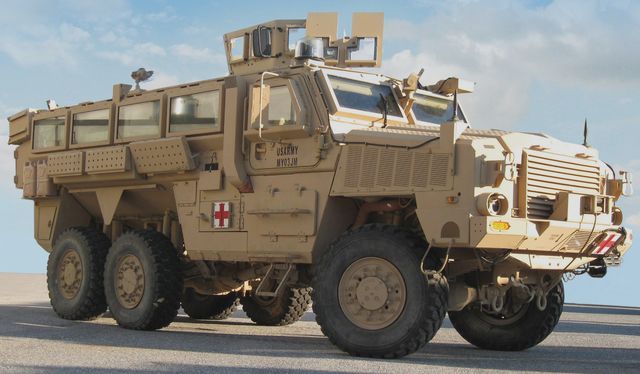 Британский RG-33 — полноприводный бронеавтомобиль в основном стоит на вооружении армий стран третьего мира. Турбодизель Cummins 400: 1785 кг/м.<br />
