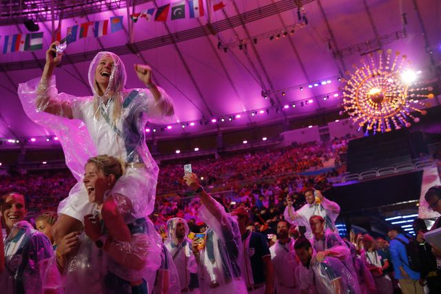 <p>У Ріо почалася церемонія закриття Олімпіади-2016, фото AFP</p>