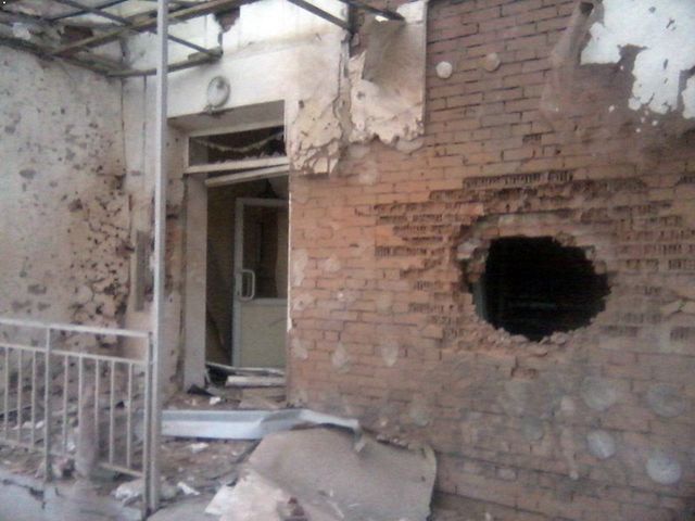 Боевики атаковали Авдеевку. Фото: полиция и соцсети