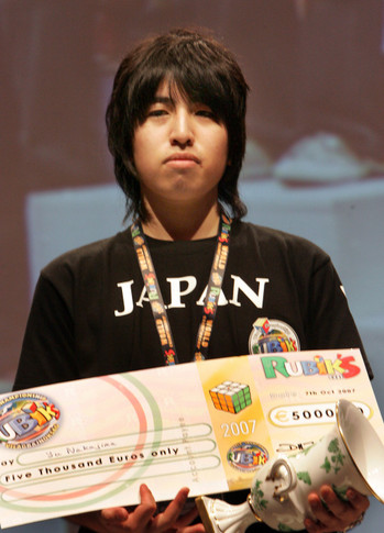 Победитель состязания на скорость – японец Ю Накаджима. Фото AFP