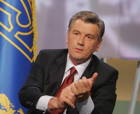 Виктор Ющенко 30 сентября 2007 года. Фото пресс-службы президента.