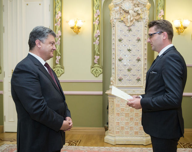 Порошенко принял верительные грамоты у новых послов США, Румынии, Бразилии и Египта / president.gov.ua