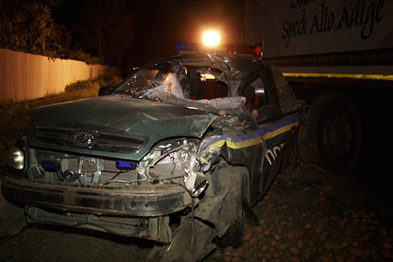 В  аварии погиб полицейский. Фото: npu.gov.ua.