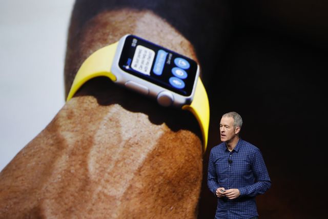 Новинки от Apple: флагманский смартфон iPhone 7, беспроводные наушники и новые функции в Apple Watch, фото AFP