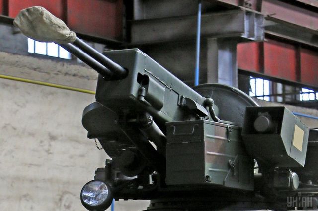 Пушку планируют устанавливать на разведывательную машину "Дозор-Б" / фото: УНИАН