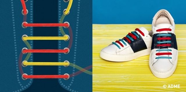 <p>Цікаво зав'язані шнурки можуть стати родзинкою вашого образу. Фото: adme.ru</p>