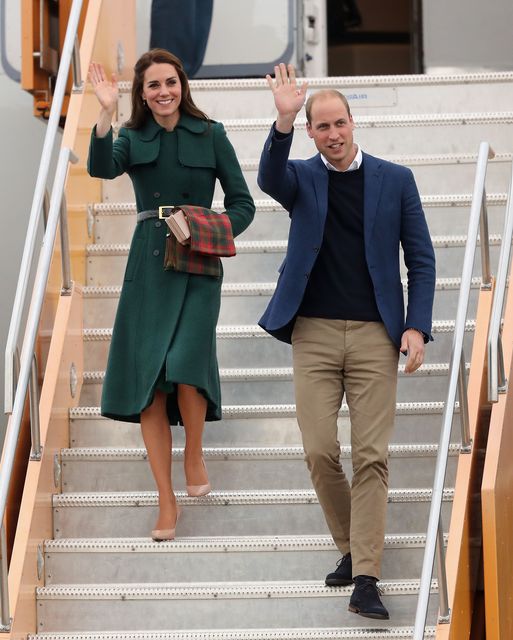<p>Герцог і герцогиня Кембриджські в Канаді. Фото: AFP</p>