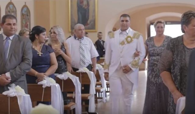 <p>Весілля циган у Словаччині. Кадри з відео</p>