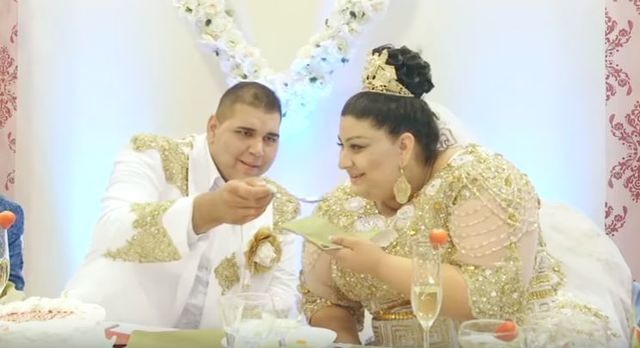<p>Весілля циган у Словаччині. Кадри з відео</p>