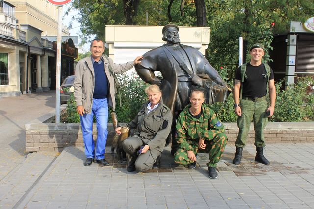 Боевики побывали в Ростове. Фото: соцсети