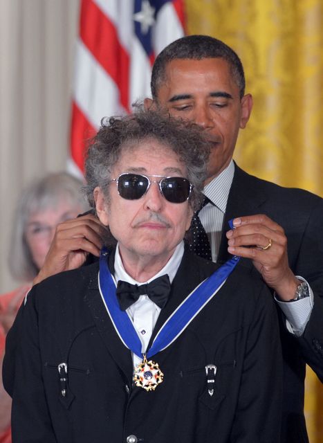 <p>Боб Ділан отримав "Нобеля". Фото: AFP</p>