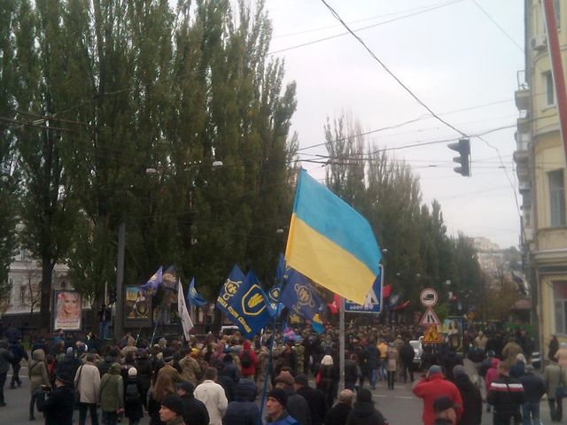 В Киеве проходит Марш славы. Фото: Фейсбук