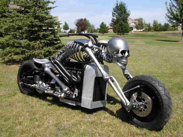 IronDeath Skeleton Bike
