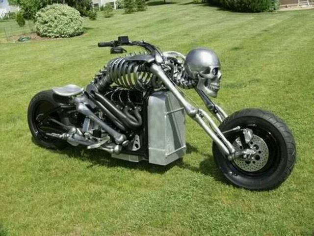 IronDeath Skeleton Bike