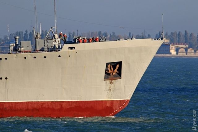 <p>Військове судно &laquo;Донбас&raquo; відновили після пожежі. Фото: &laquo;Думская&raquo;/Автор &ndash; Сергій Смоленцев</p>