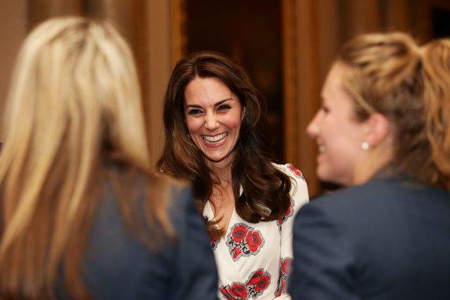 Кейт выглядела отлично. Фото: AFP