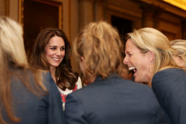 <p><span>Кейт виглядала чудово. Фото: AFP</span></p>