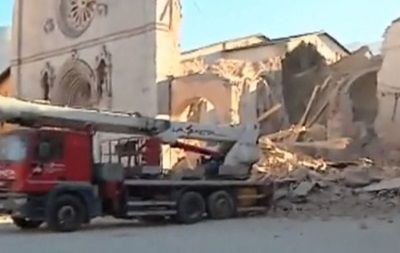 Последствия землетрясения в Италии. Фото: news.sky.com